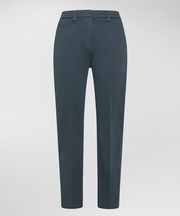 Stretch cotton chino trousers - Peuterey