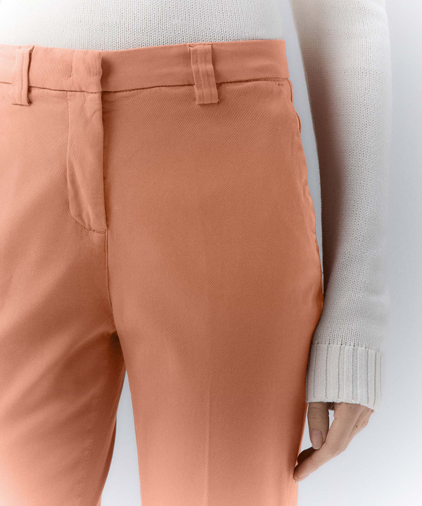 Stretch cotton chino trousers - Peuterey