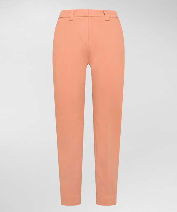 Stretch cotton chino trousers - Peuterey