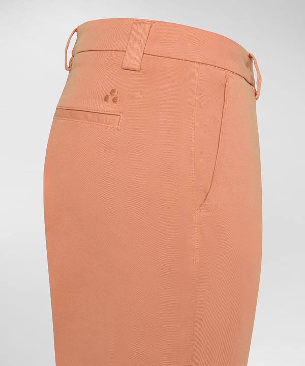 Stretch cotton chino trousers - Peuterey