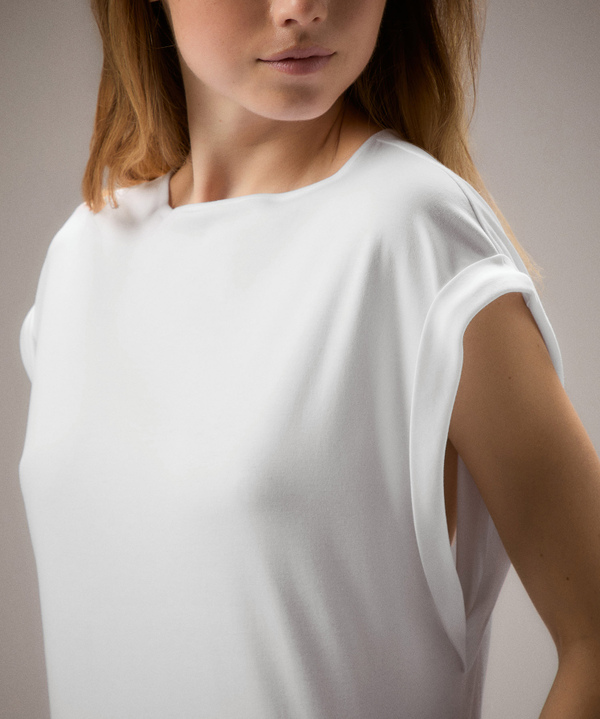 T-shirt con spacco laterale - Peuterey