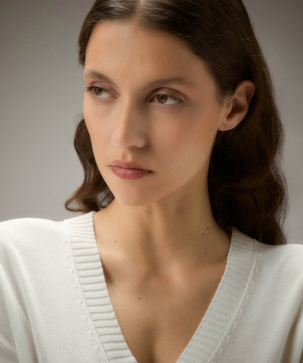 V-neck knit sweater - Peuterey