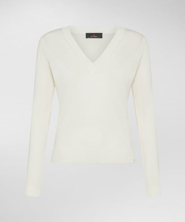 V-neck knit sweater - Peuterey