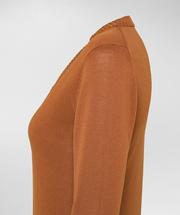V-neck knit sweater - Peuterey