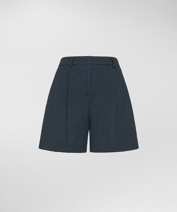 Weiche Shorts mit Bouclé-Effekt - Peuterey