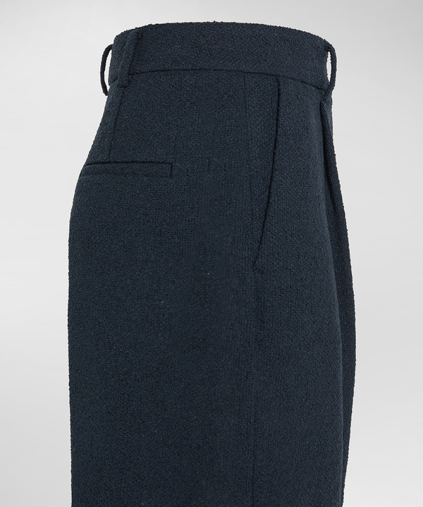 Weiche Shorts mit Bouclé-Effekt - Peuterey