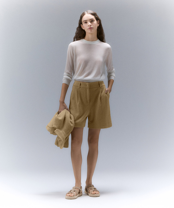 Shorts effetto bouclé morbidi - Peuterey