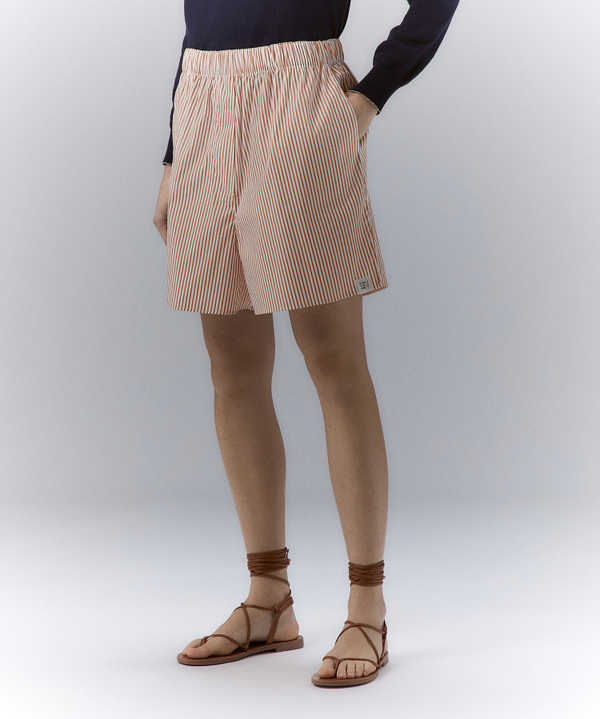 Shorts in twill a righe - Peuterey