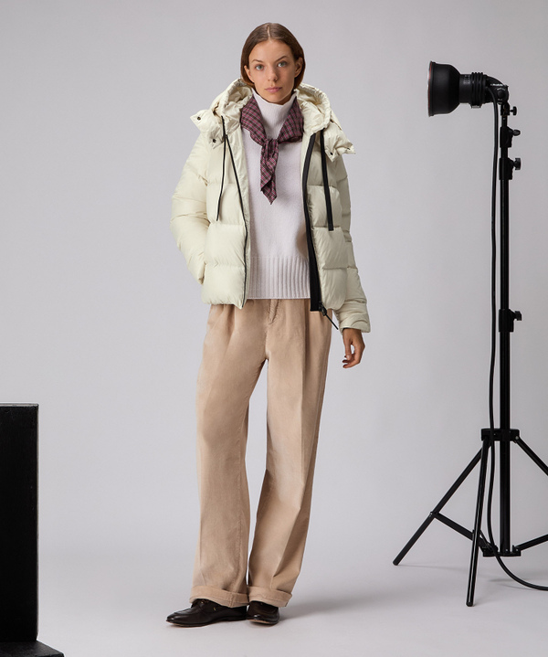 Puffer jacket in nylon lucente - Peuterey