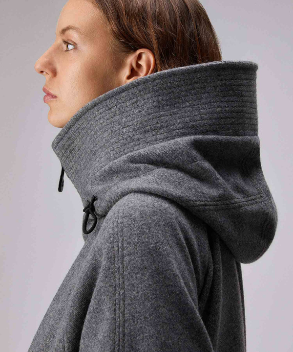 Wool-blend hooded jacket - Peuterey