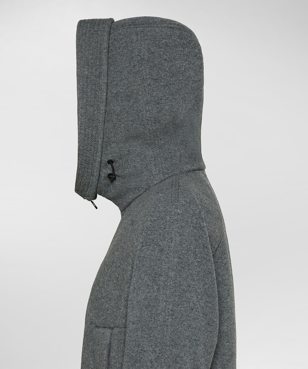 Wool-blend hooded jacket - Peuterey