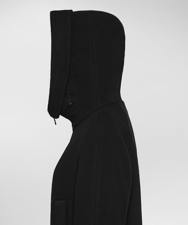 Wool-blend hooded jacket - Peuterey