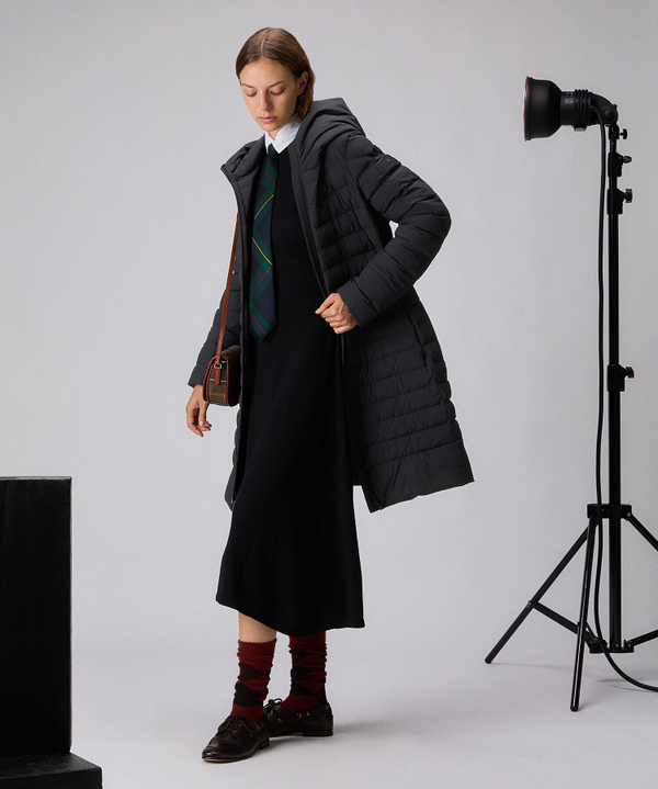 Narrow groove quilted down jacket - Peuterey