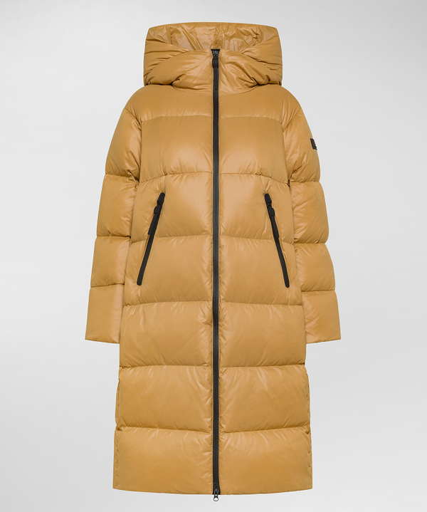 Piumino lungo in nylon lucido - Peuterey