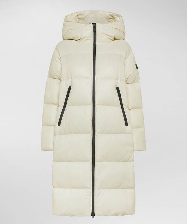 Piumino lungo in nylon lucido - Peuterey