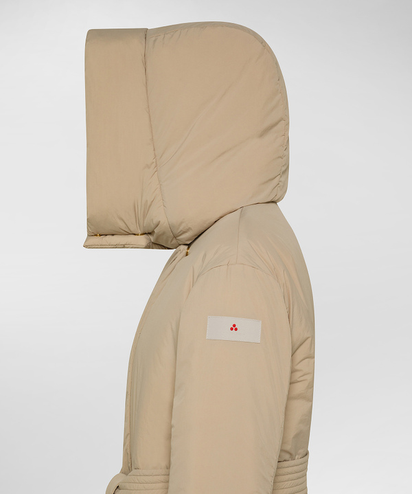 Cloud-effect down jacket with belt - Peuterey