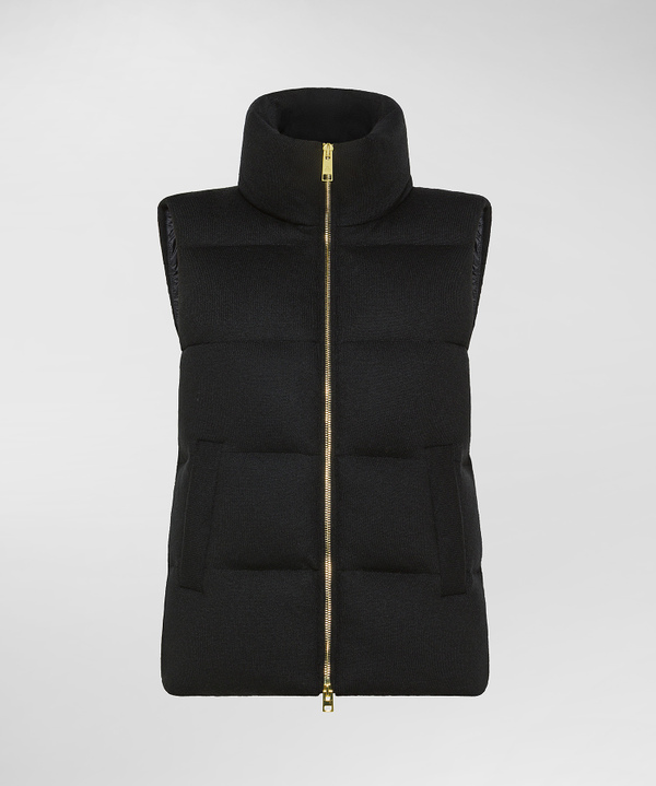 Gilet imbottito in lana pettinata - Peuterey