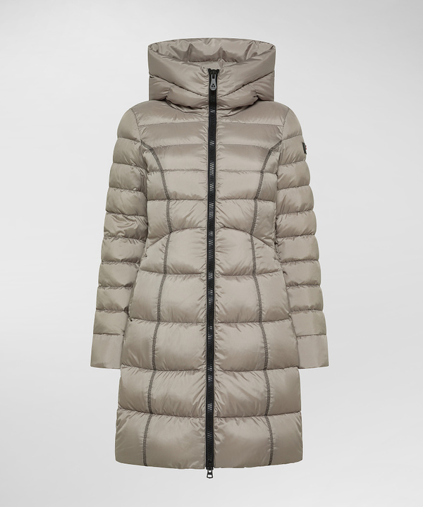 Recycled polyester long down jacket - Peuterey