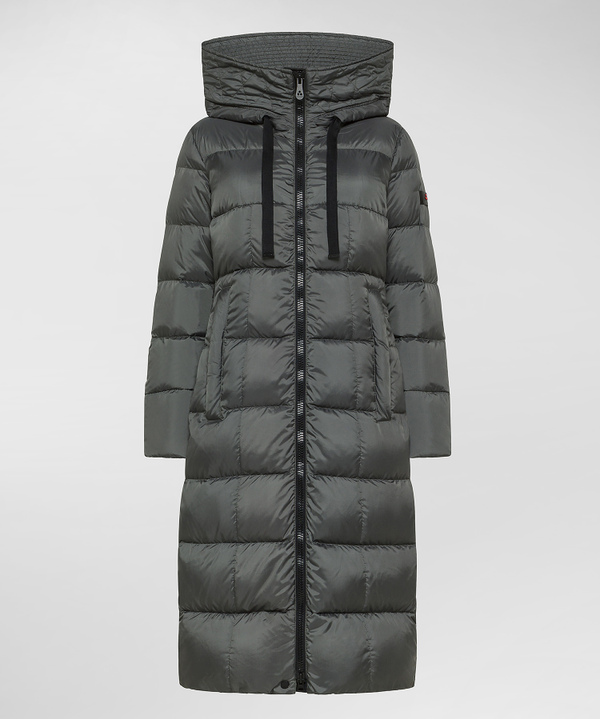 Lange Daunenjacke aus wiederverwertetem Polyester - Peuterey