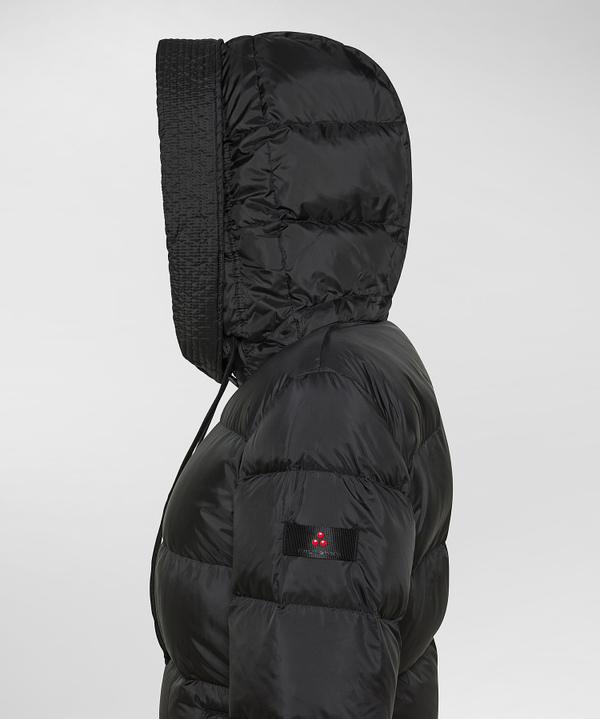 Lange Daunenjacke aus wiederverwertetem Polyester - Peuterey