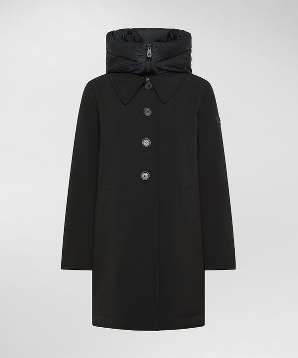 Cappotto tecnico con cappuccio over - Peuterey