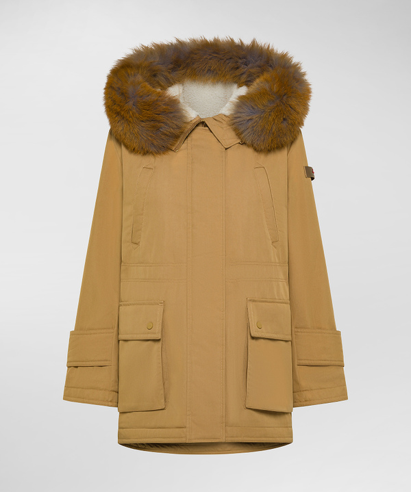 Parka with fur-trimmed hood - Peuterey