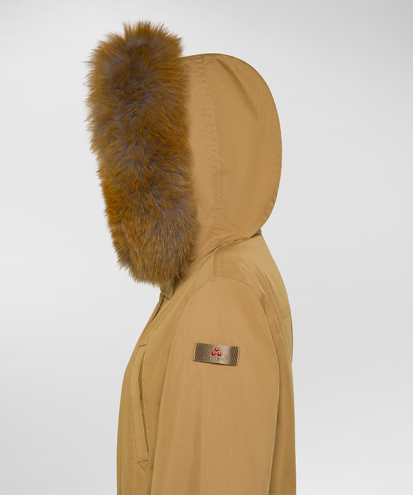 Parka with fur-trimmed hood - Peuterey