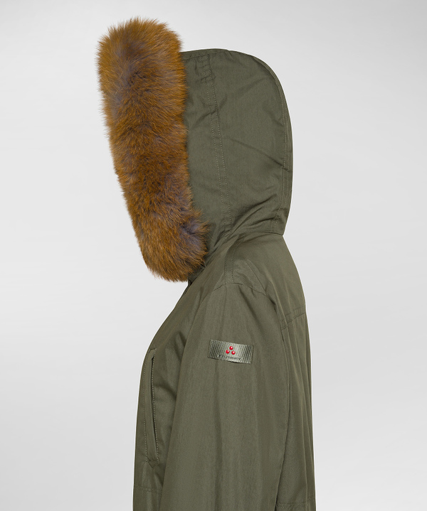 Maxi-Parka mit Fuchspelz - Peuterey