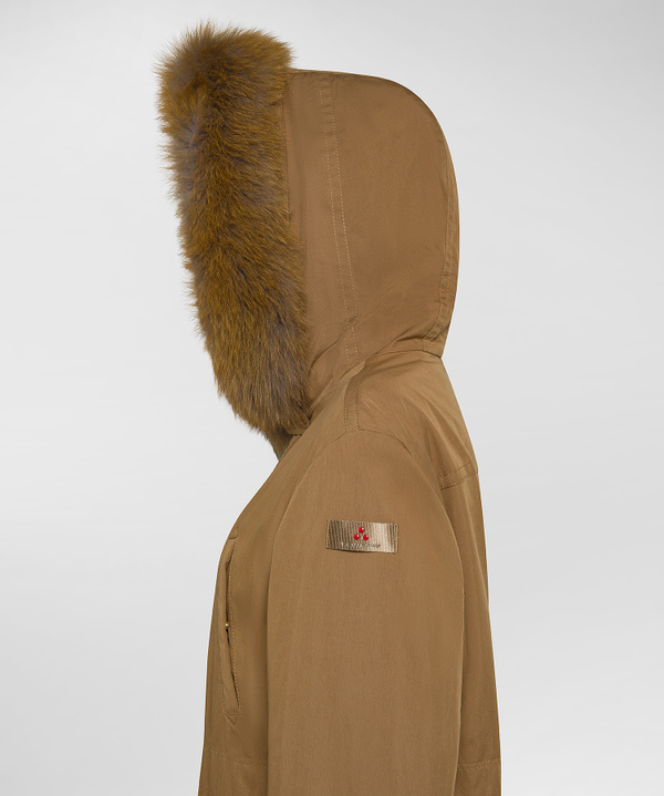 Maxi parka con pelliccia di volpe - Peuterey