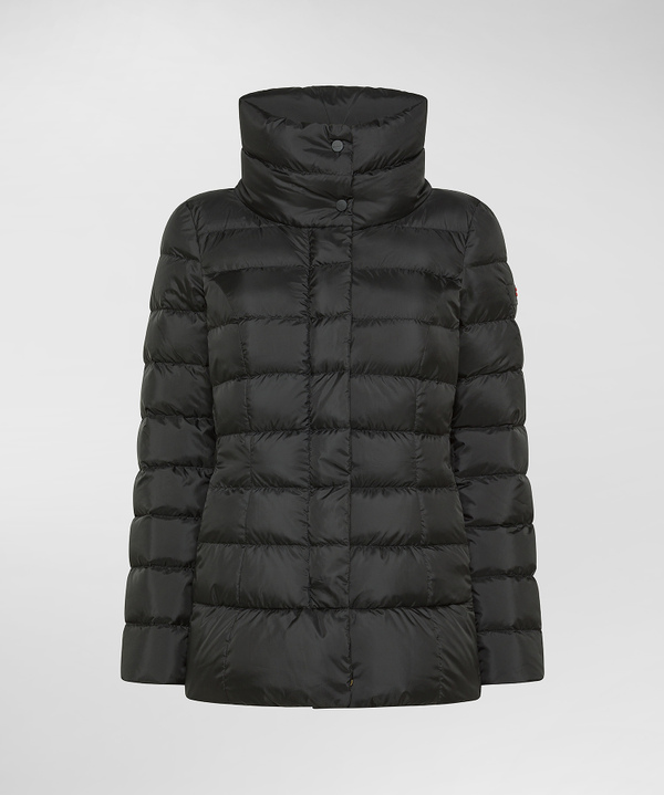 Kurze Daunenjacke mit hohem Kragen - Peuterey
