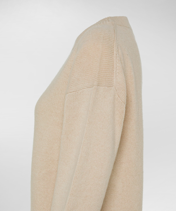 Carded wool crew-neck sweater - Peuterey