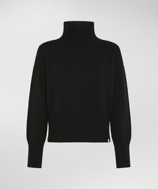 Carded wool turtleneck sweater - Peuterey