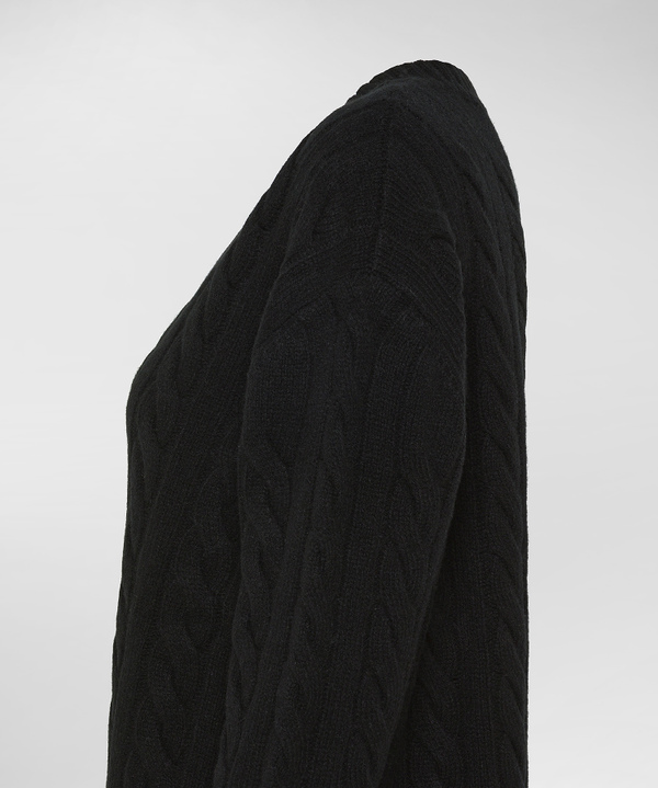 Carded wool V-neck sweater - Peuterey