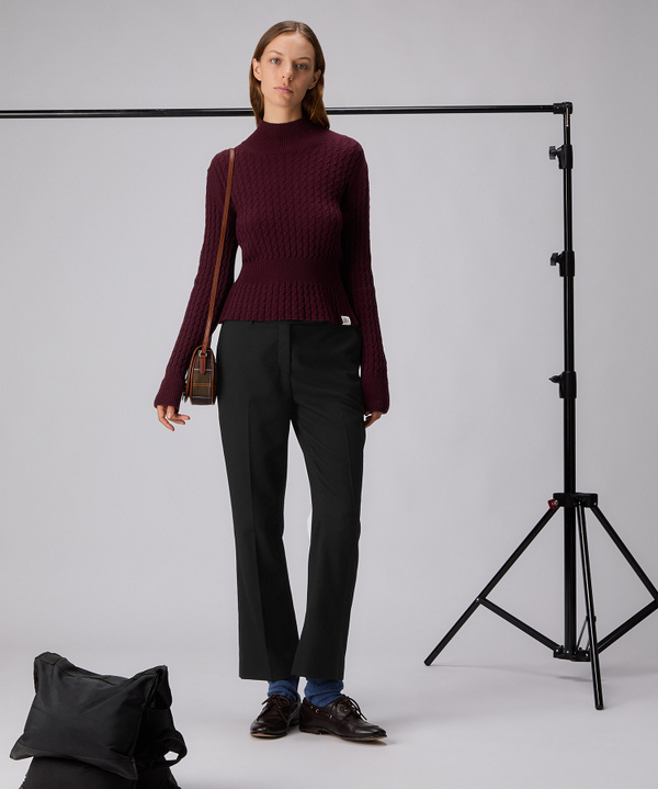 Wool blend trousers - Peuterey