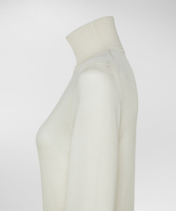 Rollkragenpullover aus reiner Schurwolle - Peuterey