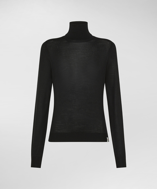 Rollkragenpullover aus reiner Schurwolle - Peuterey