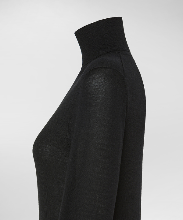 Rollkragenpullover aus reiner Schurwolle - Peuterey