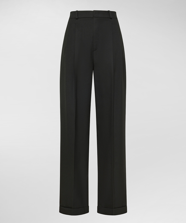 Wool blend tailored trousers - Peuterey