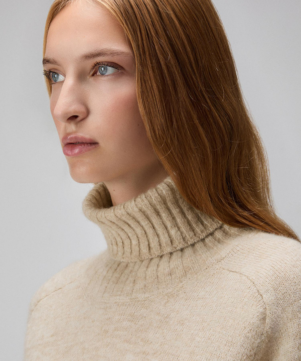 Alpaca-blend high-collar sweater - Peuterey