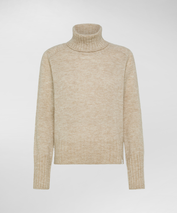 Maglia a collo alto in misto alpaca - Peuterey