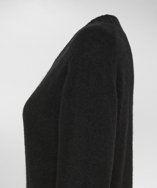 Pullover con scollo a V in misto alpaca - Peuterey