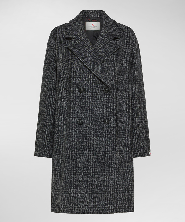 Cappotto checked doppiopetto - Peuterey