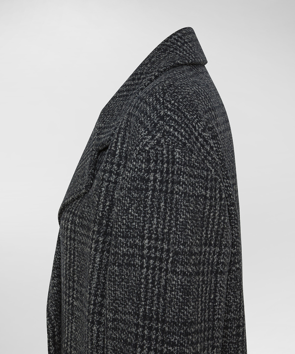 Cappotto checked doppiopetto - Peuterey