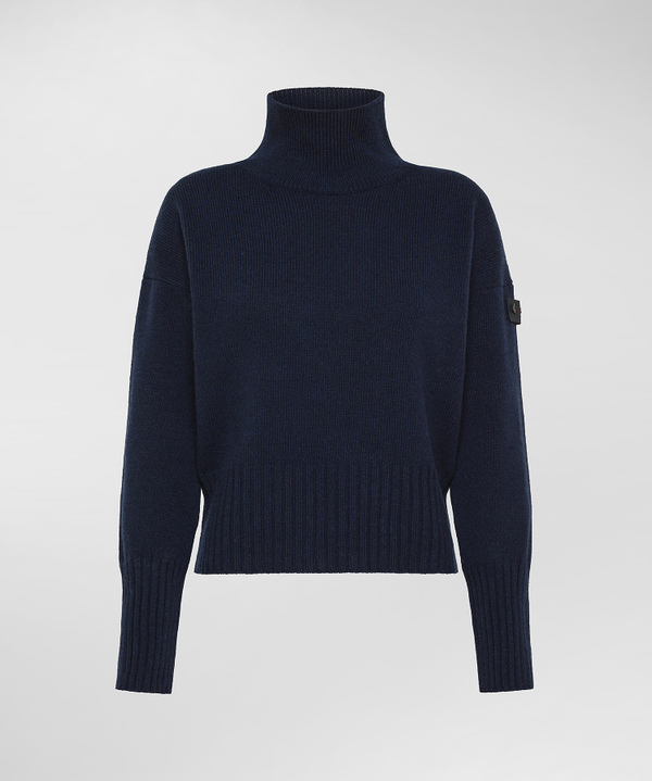 Carded wool turtleneck sweater - Peuterey