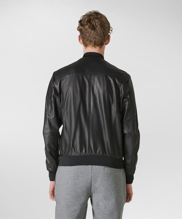 Bikerjacke aus Leder - Peuterey