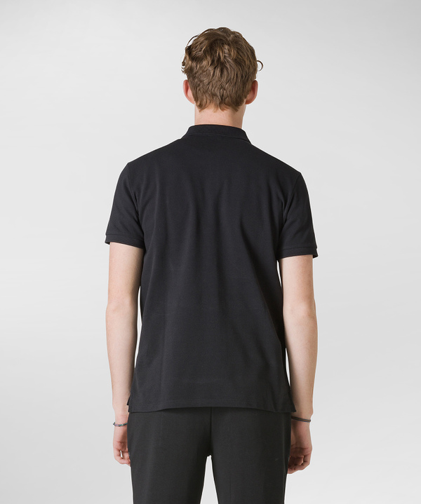 Shiny cotton pique polo shirt - Peuterey