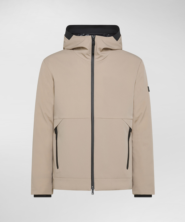 Glatte Bomberjacke Aus Primaloft Mit Schwarzen Details - Peuterey