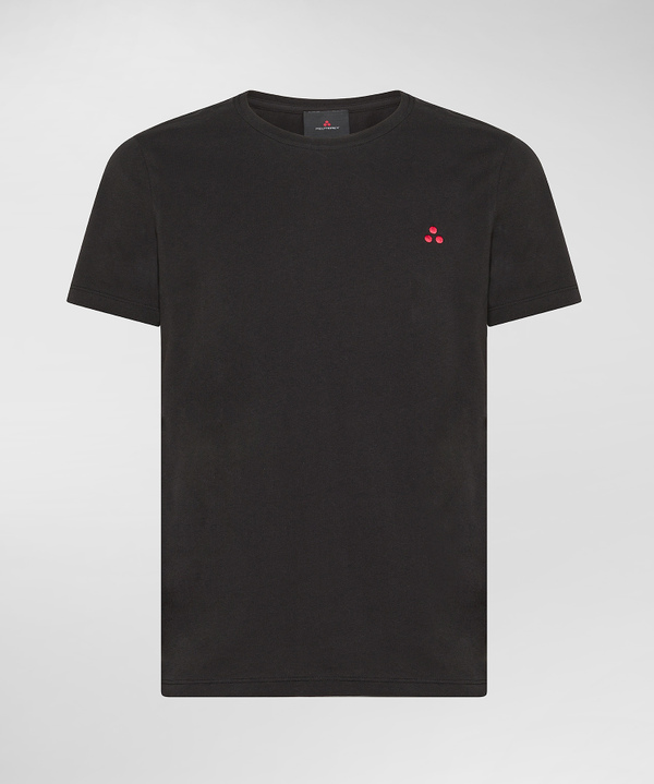 T-Shirt mit kleinem Logo - Peuterey