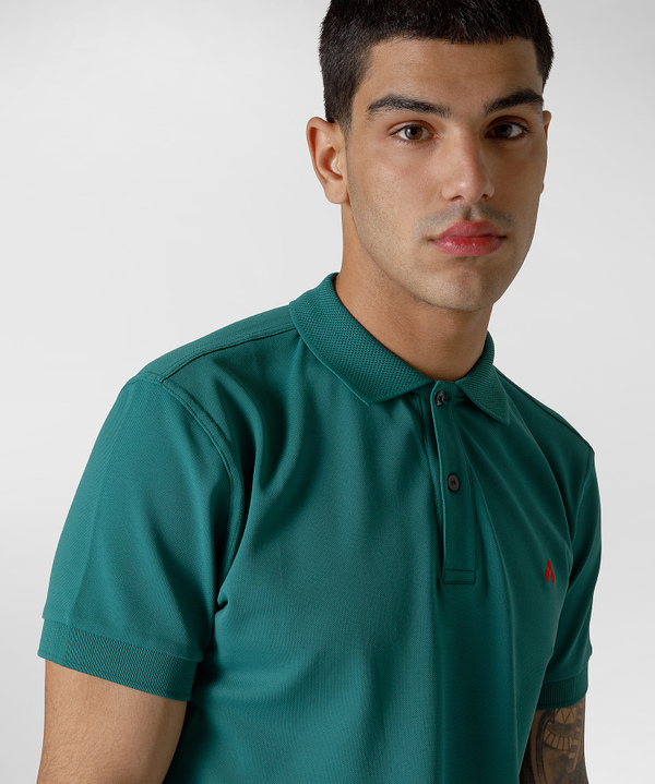 Stretch nylon jersey polo - Peuterey