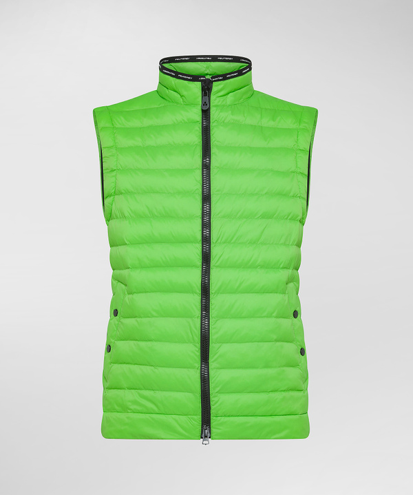 Ultra-lightweight and semi-shiny padded vest - Peuterey